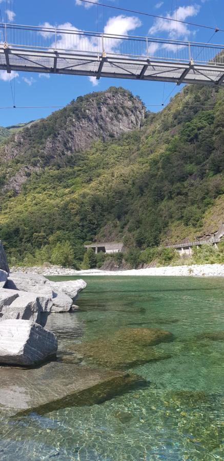 Verscio Appartamento Di Vacanza Casa Leoni المظهر الخارجي الصورة